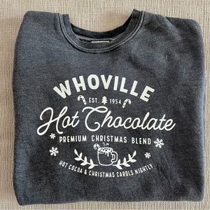 BRAND NEW Oat Collective Holiday Whoville Sweatshirt XL